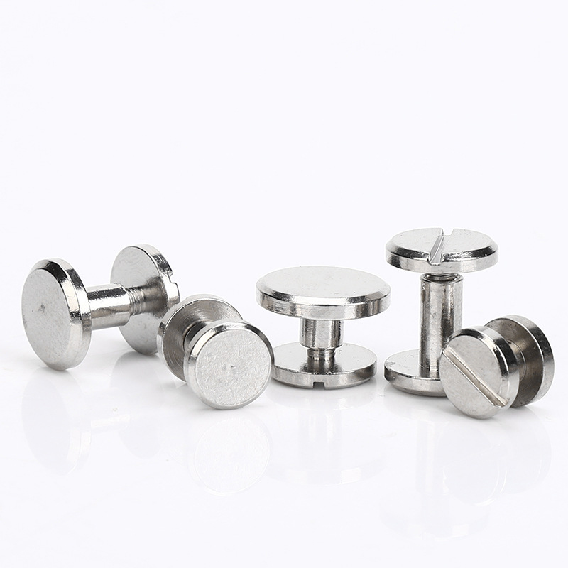 Body Jewelry Chicago - ニッケルメッキの真ちゅう製バインディングリベット,フォトアルバム,カレンダー,レシピ,メニュー,10個