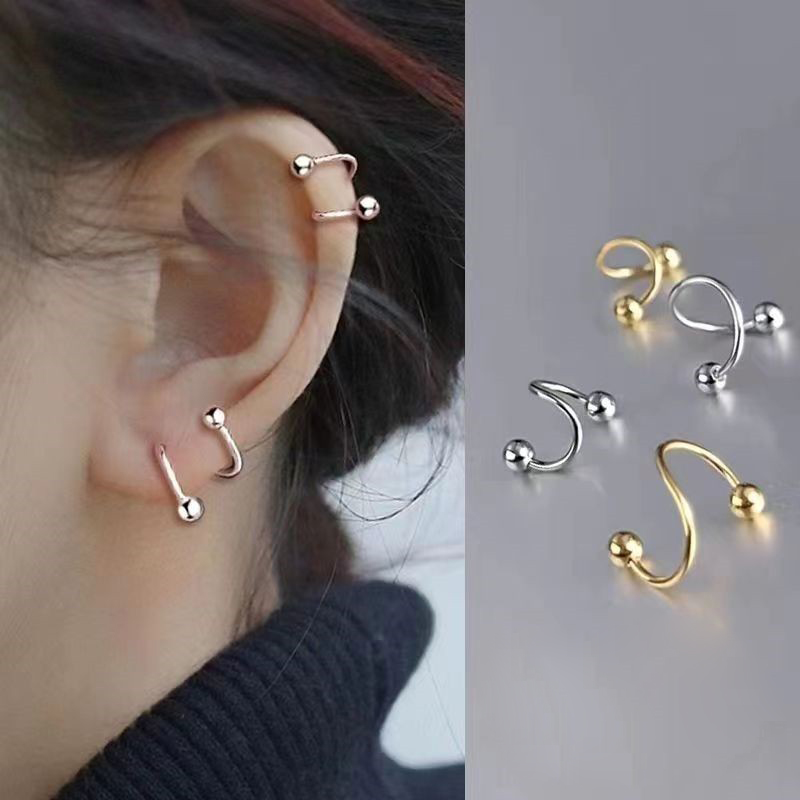 Body Jewelry Septum - 女性用 スパイラル イヤリング ピアス ジュエリー マルチユース