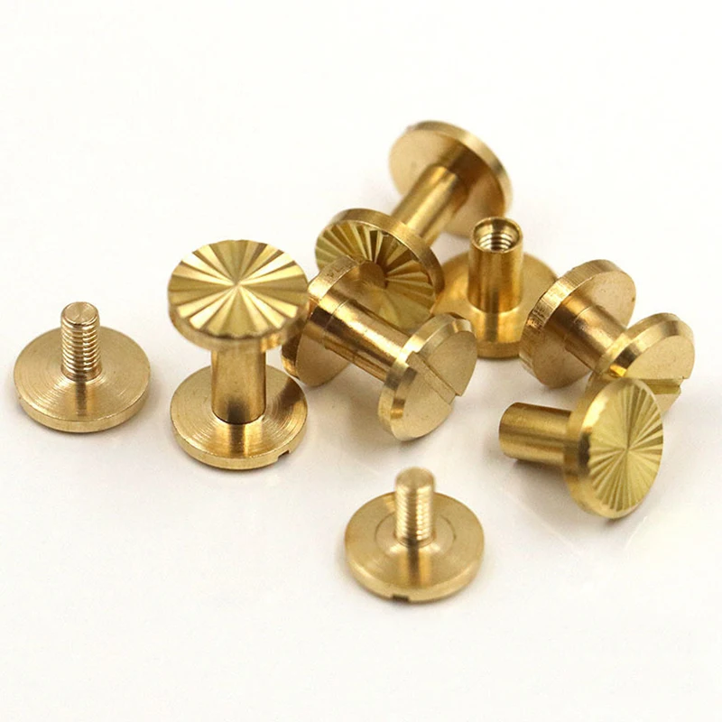 10 セット固体真鍮バインディングシカゴネジネイルスタッドリ - Body Jewelry Chicago のレビューと価格
