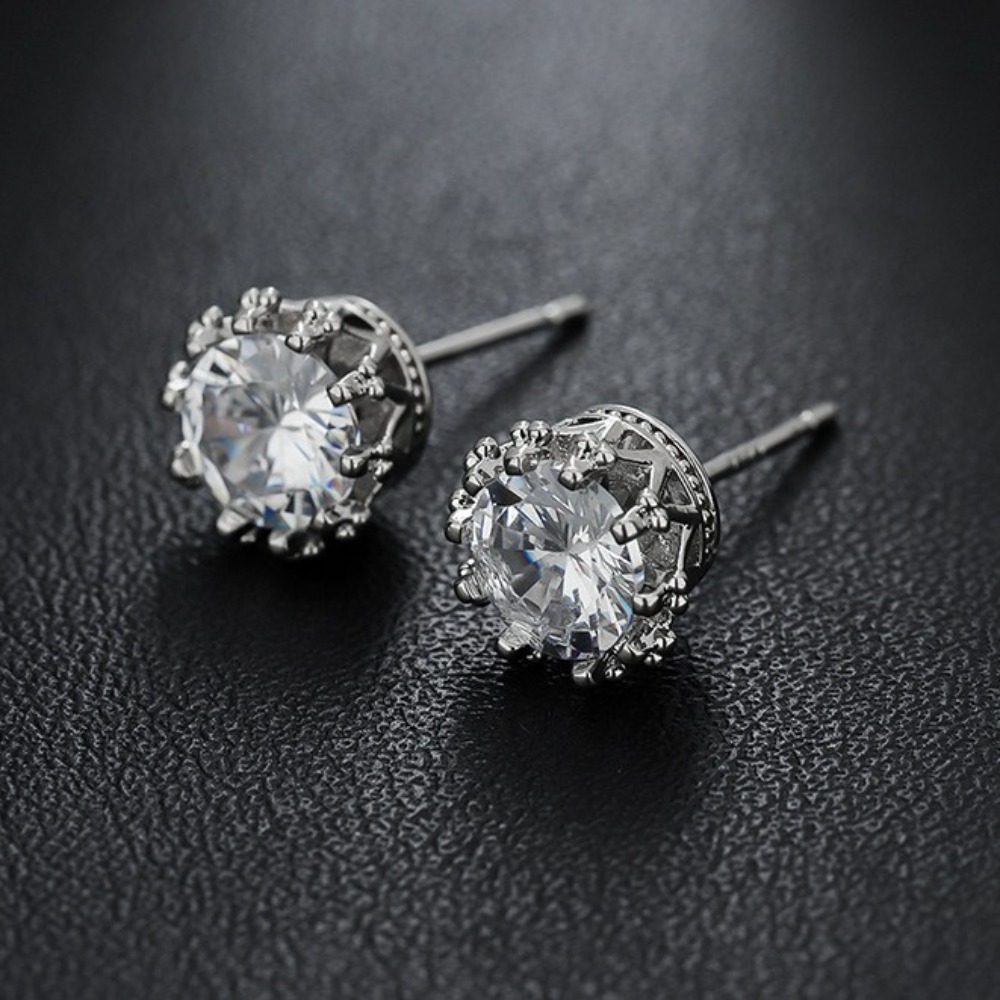 1ペアの八角形スタージルコン高級ハイエンドスタイルのパーソナ - Body Jewelry High End のレビューと価格