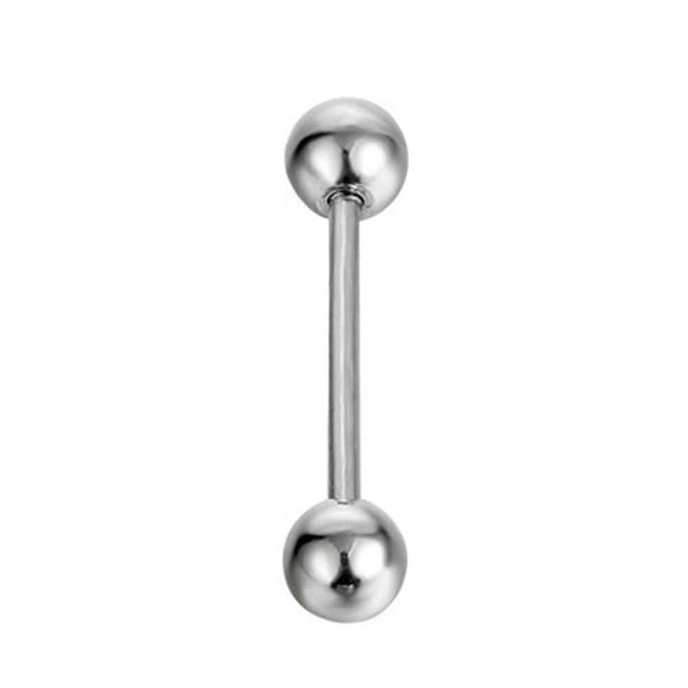 16 個 14 グラムステンレス鋼乳首リング舌リングストレー - Body Jewelry Nipple Rings のレビューと価格