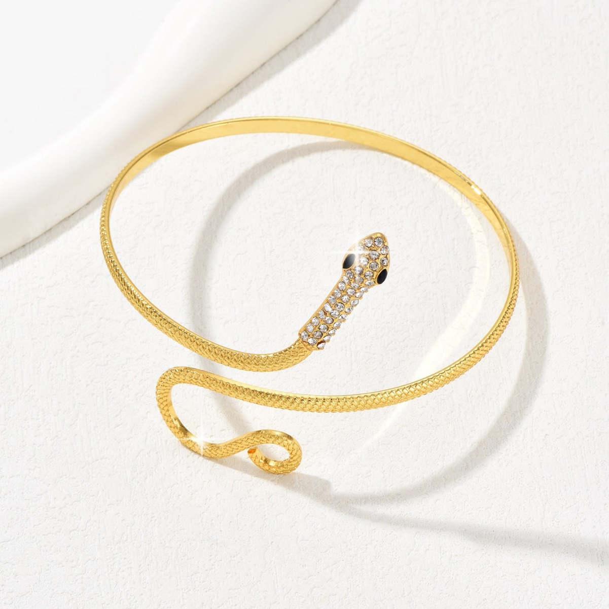 パンク スタイル オーバーサイズ スネーク カッパー アーム - Body Jewelry High End のレビューと価格