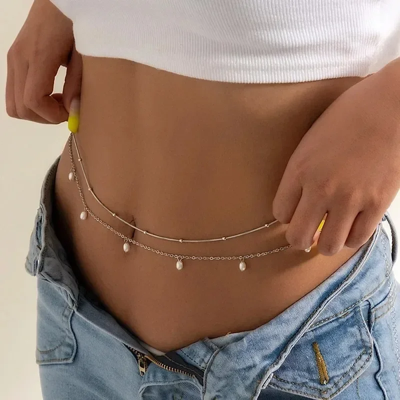 女性用バタフライチェーン,セクシーなベリーベルト,ボディジュ - Body Jewelry Online のレビューと価格