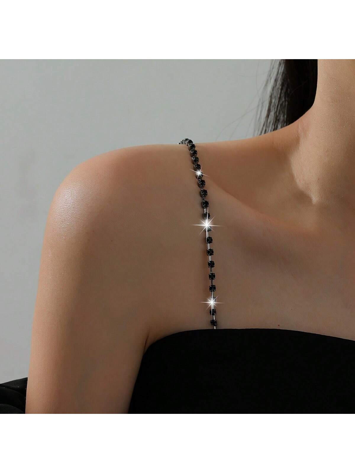 エレガントな調節可能なラインストーンのブラストラップ、セクシ - Body Jewelry Dress のレビューと価格