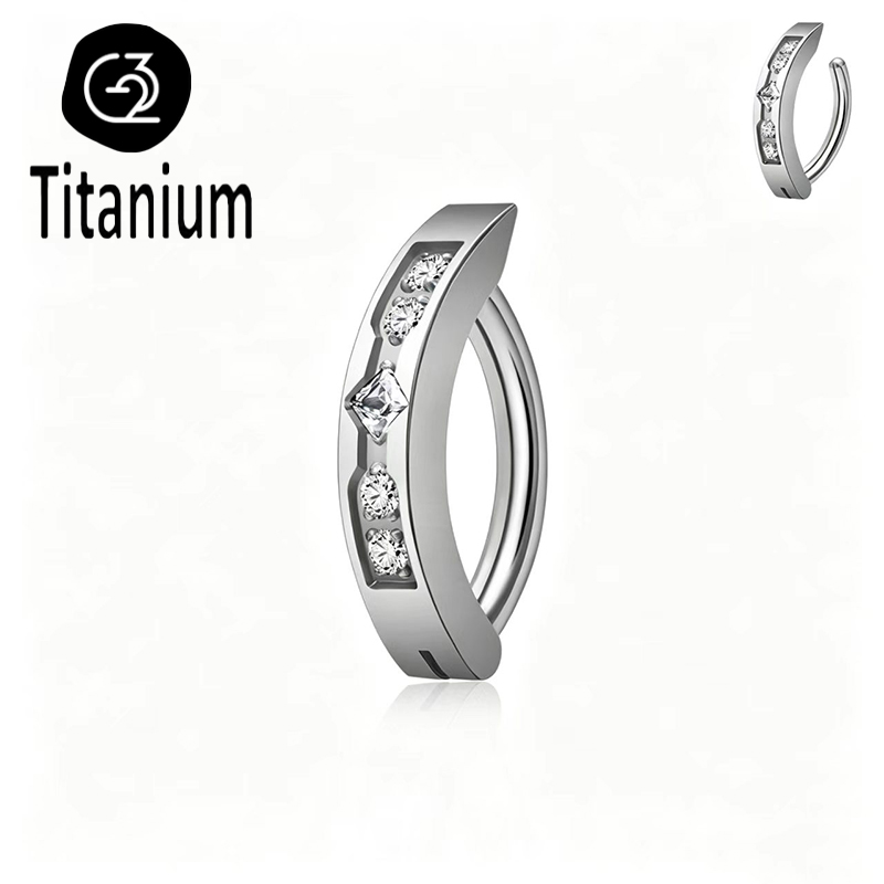インプラントグレードASTM F136チタン製Czベリーボタ - Body Jewelry Implant Grade のレビューと価格