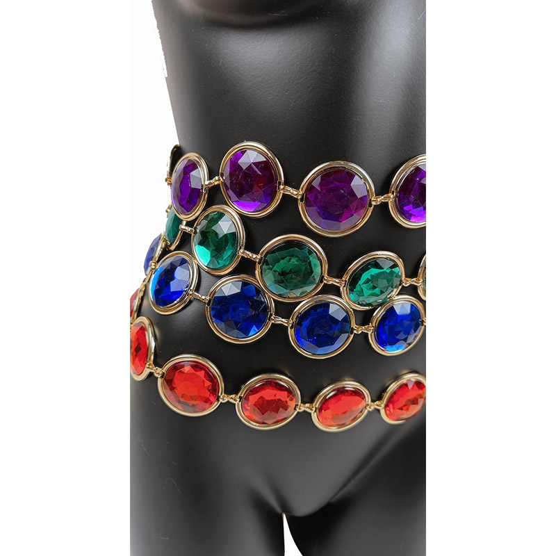 女性のための貴重な石のボディチェーン,ウエストチェーン,セク - Body Jewelry High End のレビューと価格