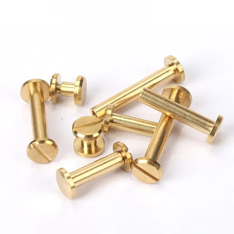 10 セットソリッドブラスバインディングシカゴネジベルトネジ - Body Jewelry Chicago のレビューと価格