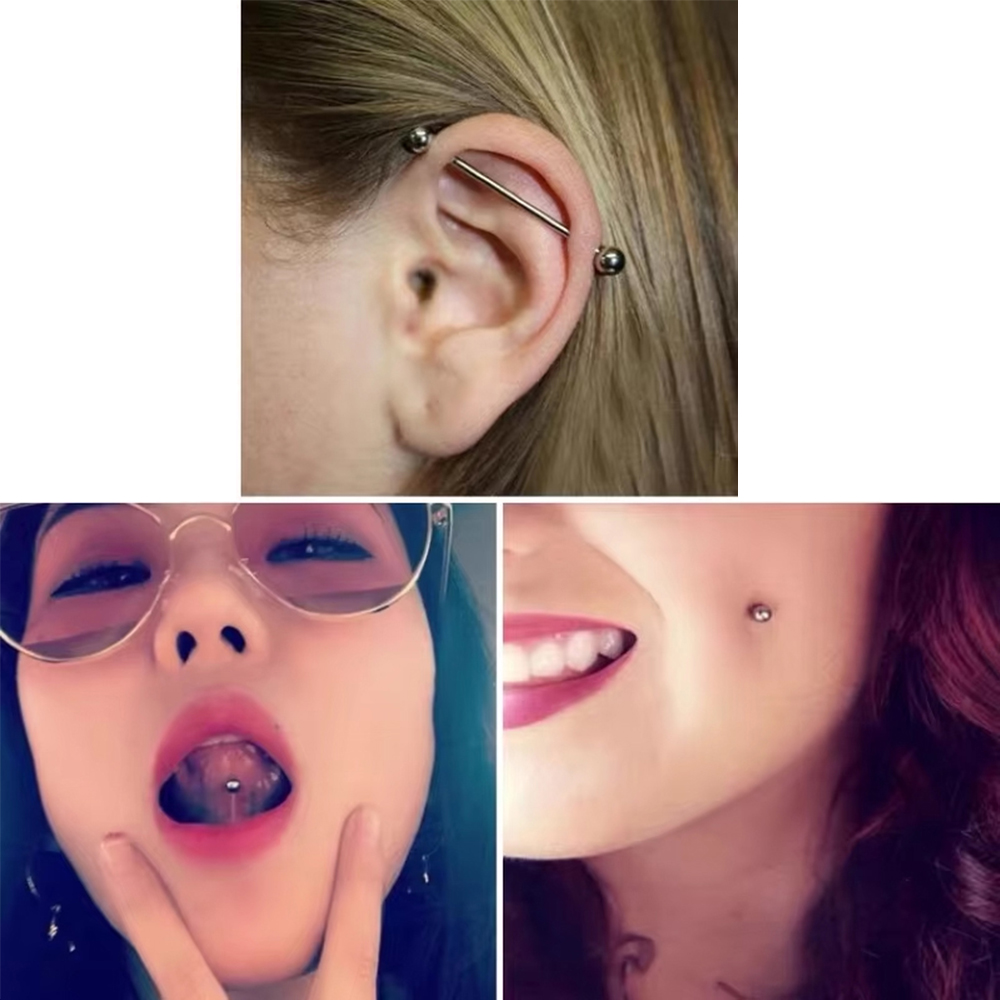2個/ロット ASTM F136 チタン インプラントグレー - Body Jewelry Implant Grade のレビューと価格