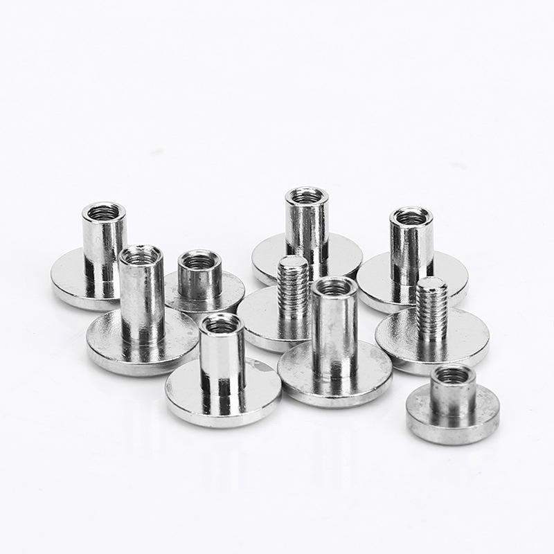 ニッケルメッキの真ちゅう製バインディングリベット,フォトアル - Body Jewelry Chicago のレビューと価格