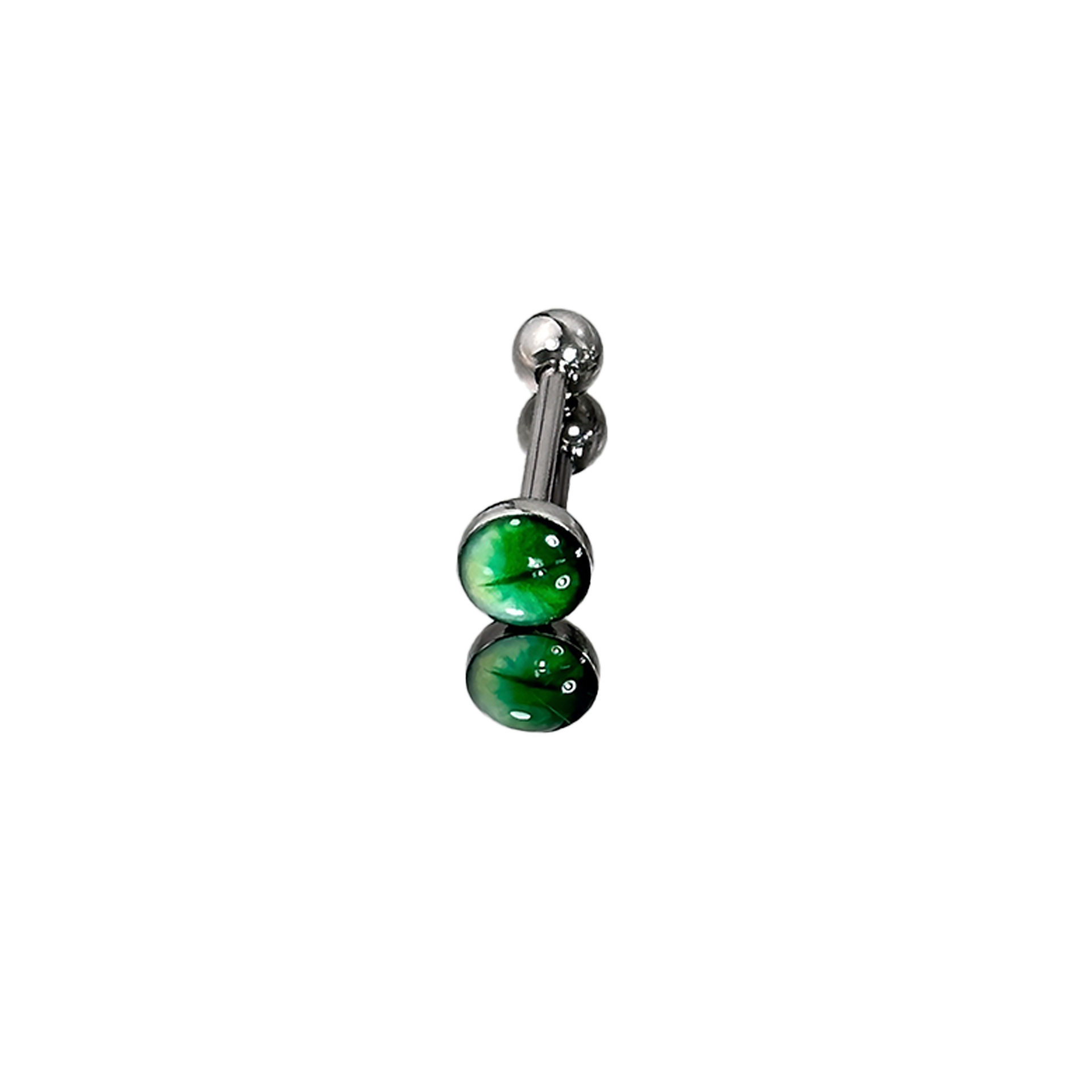 1個 高品質 トレンド グリーン スパークリング クロス マ - Body Jewelry Hot のレビューと価格