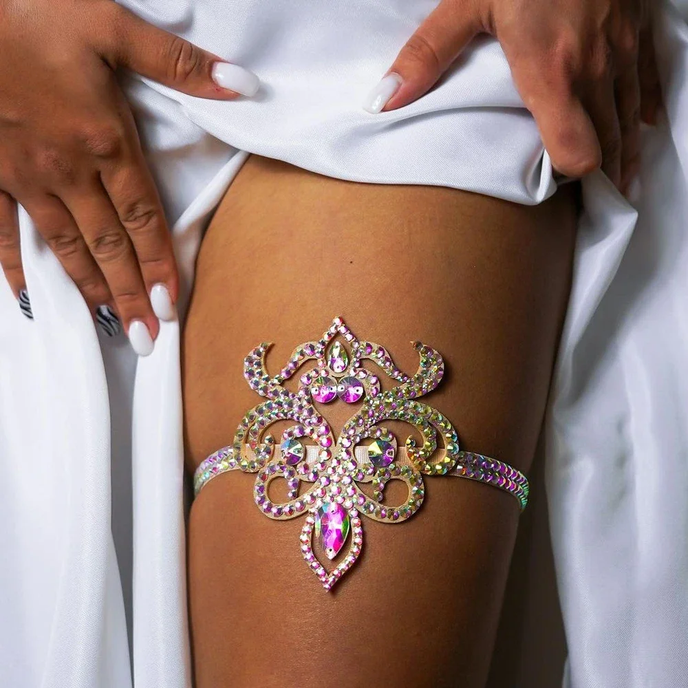 女性のためのエレガントな自由奔放に生きる中空太ももチェーンベ - Body Jewelry Dress のレビューと価格