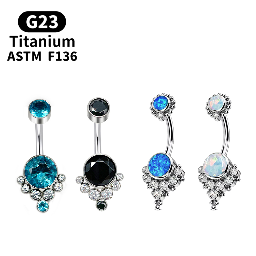 G23 チタンピアスチタングレードインプラントジルコニアピア - Body Jewelry Implant Grade のレビューと価格