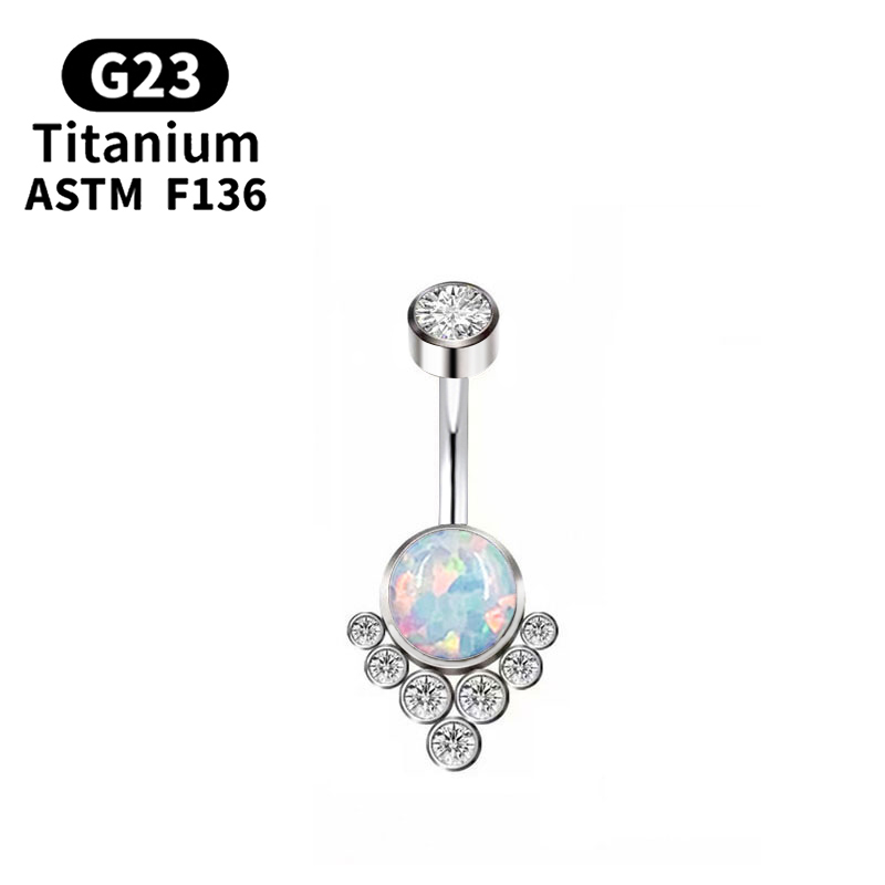 G23 チタンピアスチタングレードインプラントジルコニアピア - Body Jewelry Implant Grade のレビューと価格
