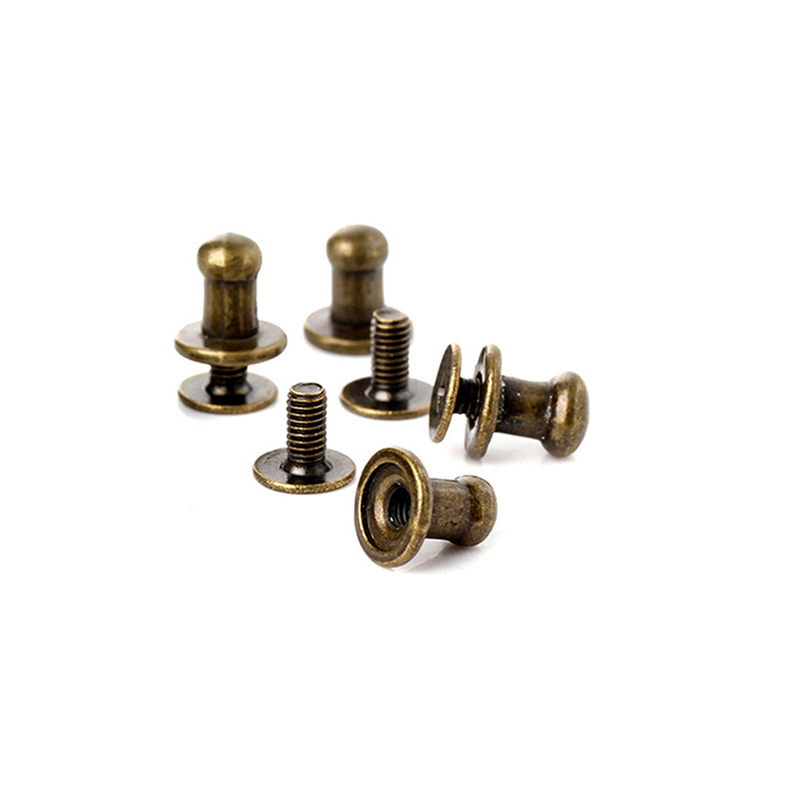 500セット-ブロンズ亜鉛合金ラウンドヘッド,5mm,クラフ - Body Jewelry Chicago のレビューと価格