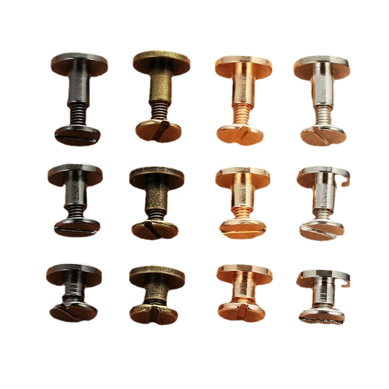 10 セット/20 個フラットベルトネジネイルリベットシカゴ - Body Jewelry Chicago のレビューと価格