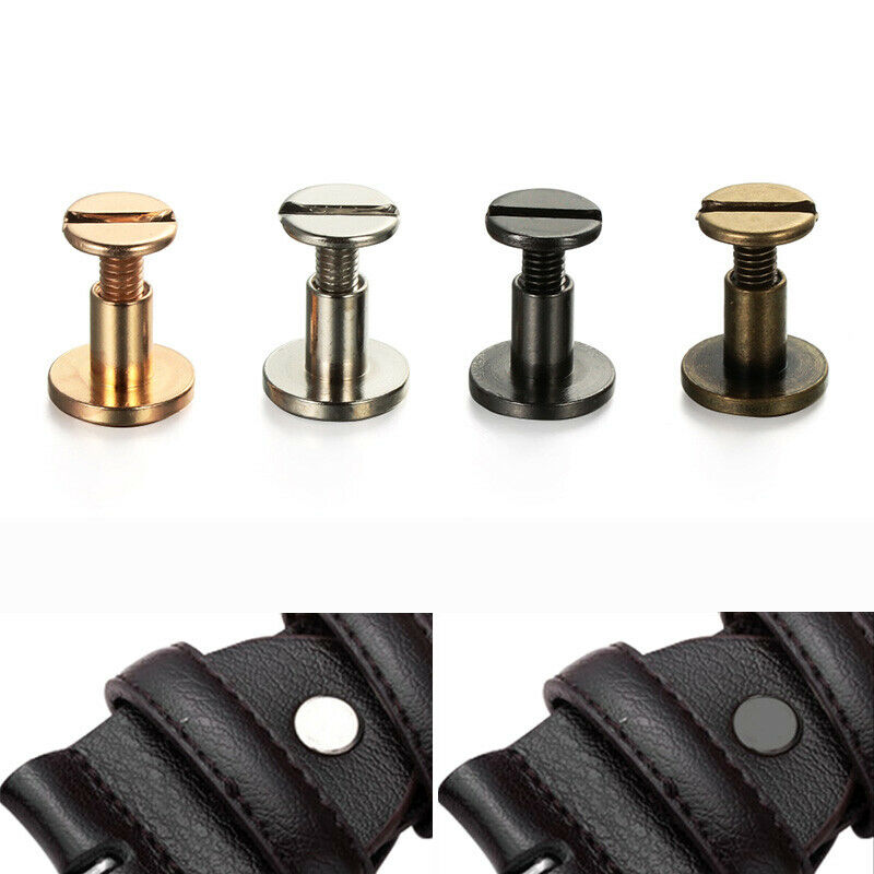 10 セット/20 個フラットベルトネジネイルリベットシカゴ - Body Jewelry Chicago のレビューと価格