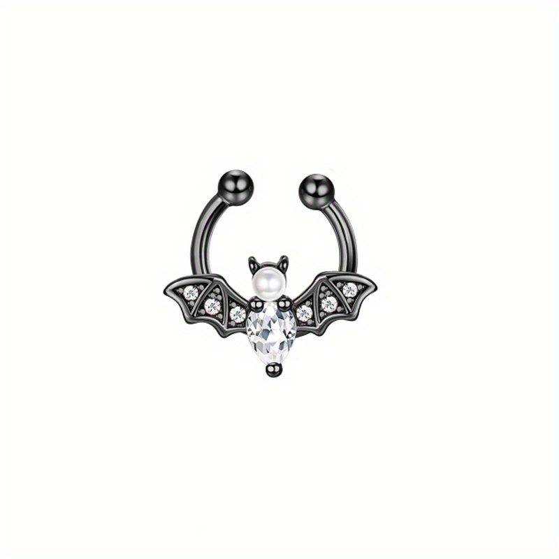 EVISPOL かわいいハロウィンバットフェイクセプタムリン - Body Jewelry Septum のレビューと価格