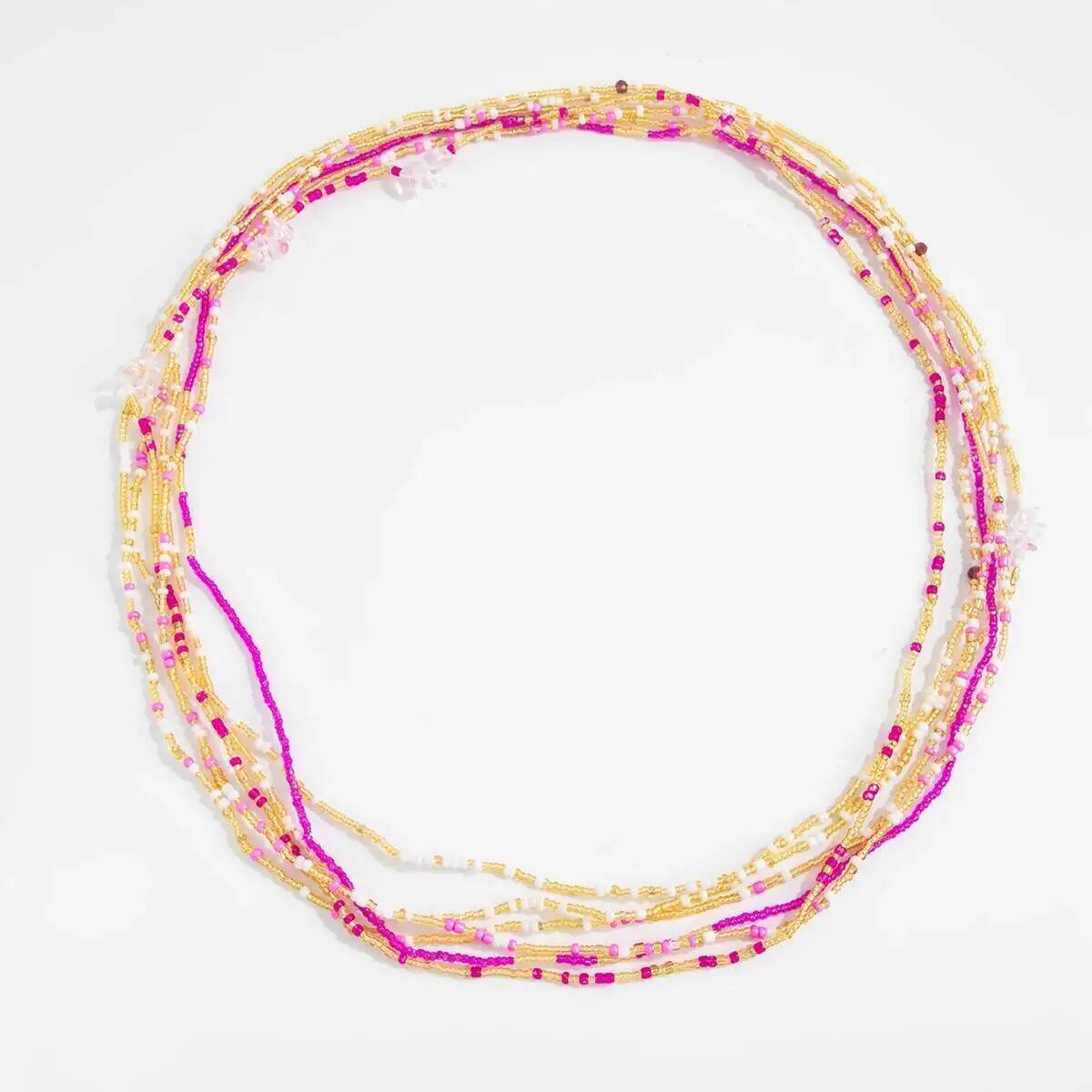 SHIXIN 6個セット ボヘミアン カラフル ライスビーズ - Body Jewelry Online のレビューと価格