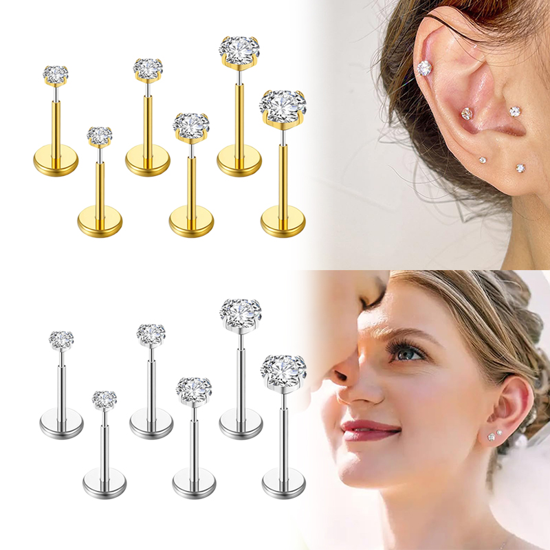 20G/18G/16G サージカルステンレス製 スレッドレス - Body Jewelry Septum のレビューと価格